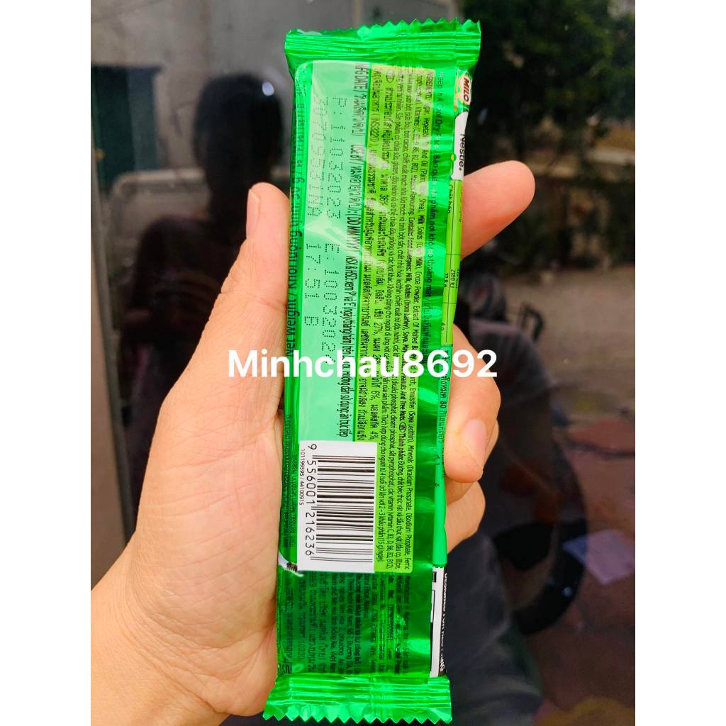 Socola milo thanh - Milo Choco bar 30 gr