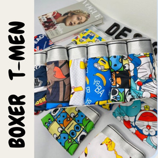 [Combo 4,5,6 quần] Quần sịp hoạt hình Doraeon, quần lót nam nhiều mẫu hình kute - Boxer Tmen