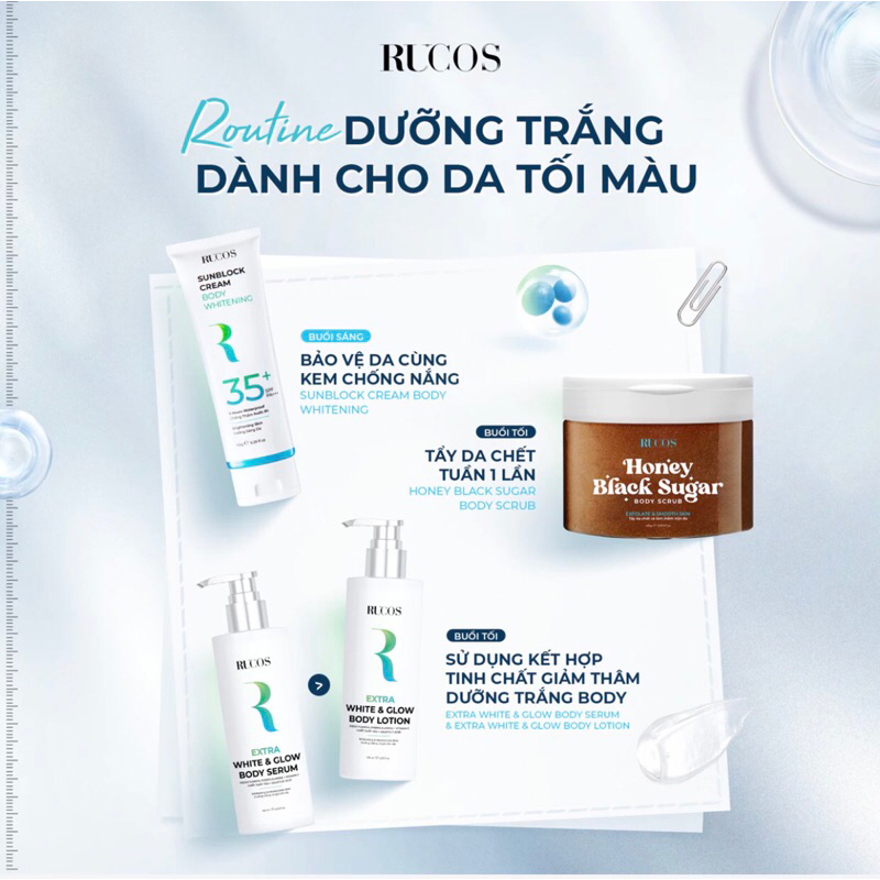 KEM DƯỠNG TRẮNG BODY - EXTRA WHITE & GLOW
