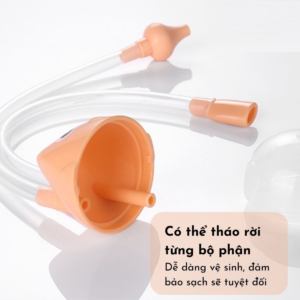 Dụng cụ hút mũi hình cú đầu silicon siêu mềm, an toàn cho bé shop Uni Baby