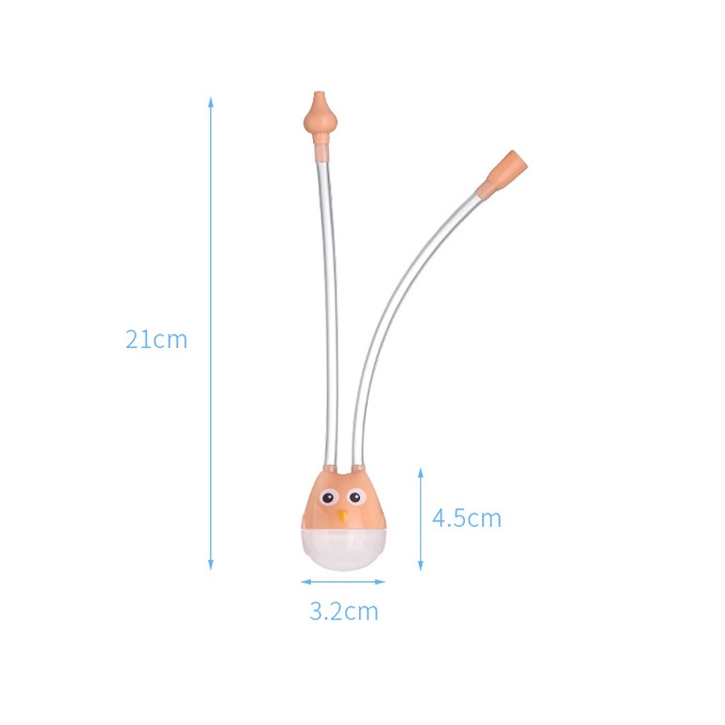 Dụng cụ hút mũi hình cú đầu silicon siêu mềm, an toàn cho bé shop Uni Baby