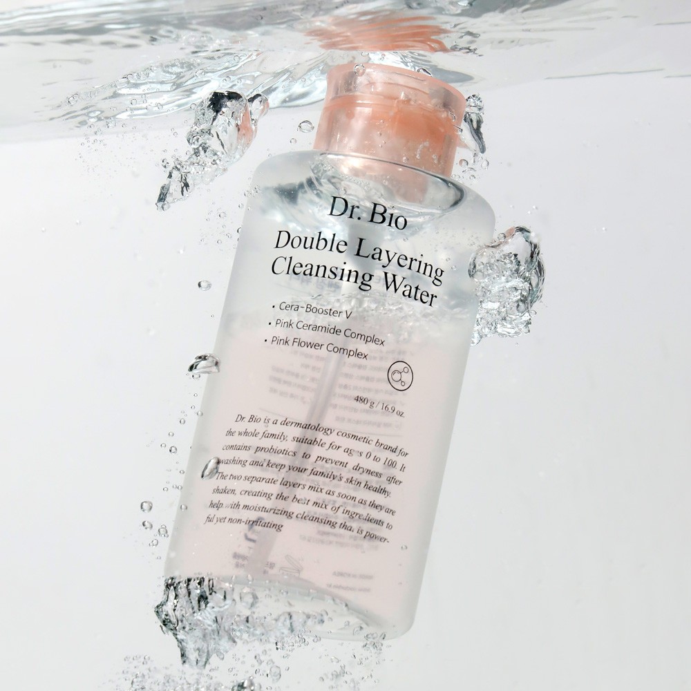 A219_ Nước Tẩy Trang 2 Lớp Double Layering Cleansing Water Dr..Bio 480G