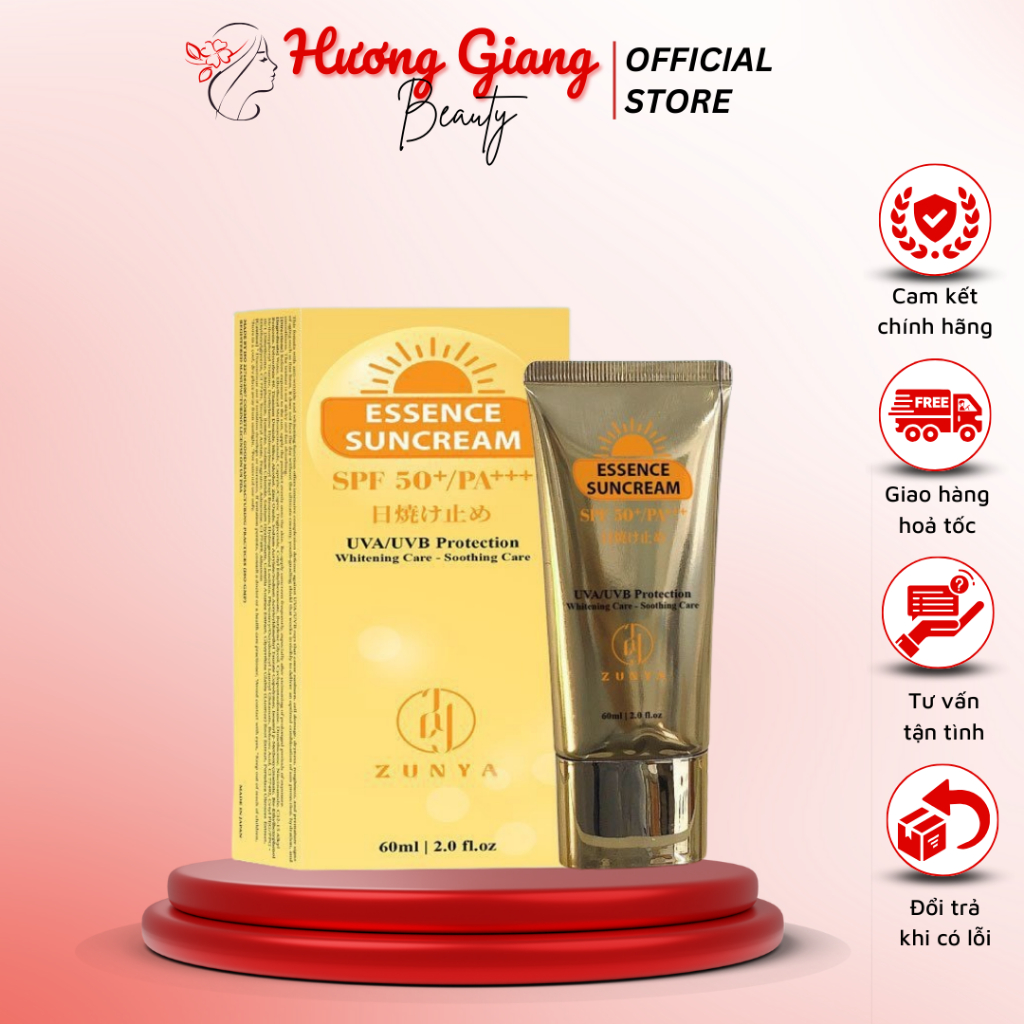Kem Chống Nắng Nhật Bản Zunya Chính Hãng 65ml Dành Cho Mọi Loại Da