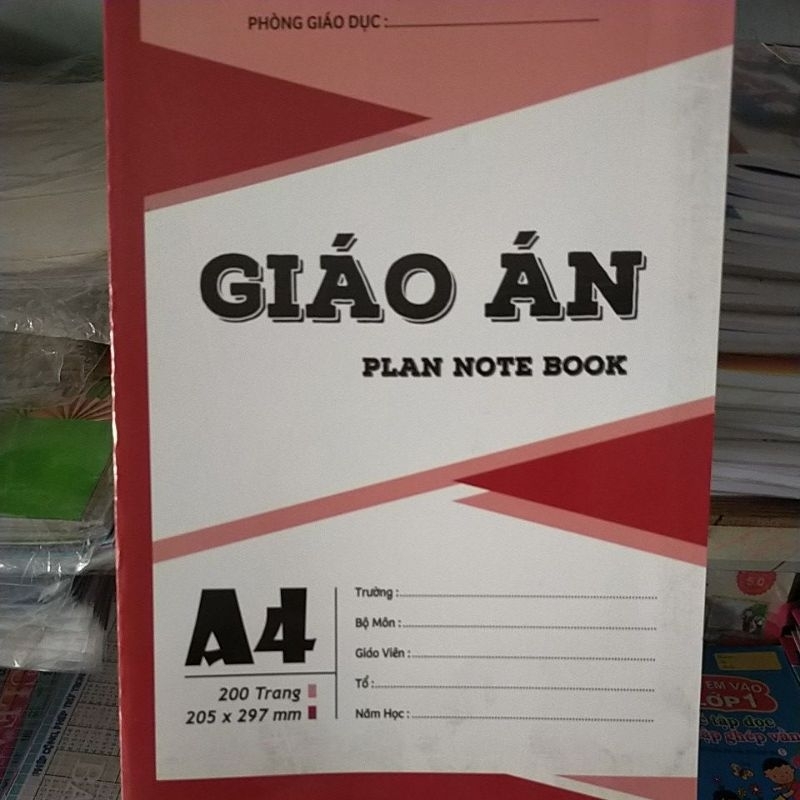 Sổ Giáo Án 200 Trang