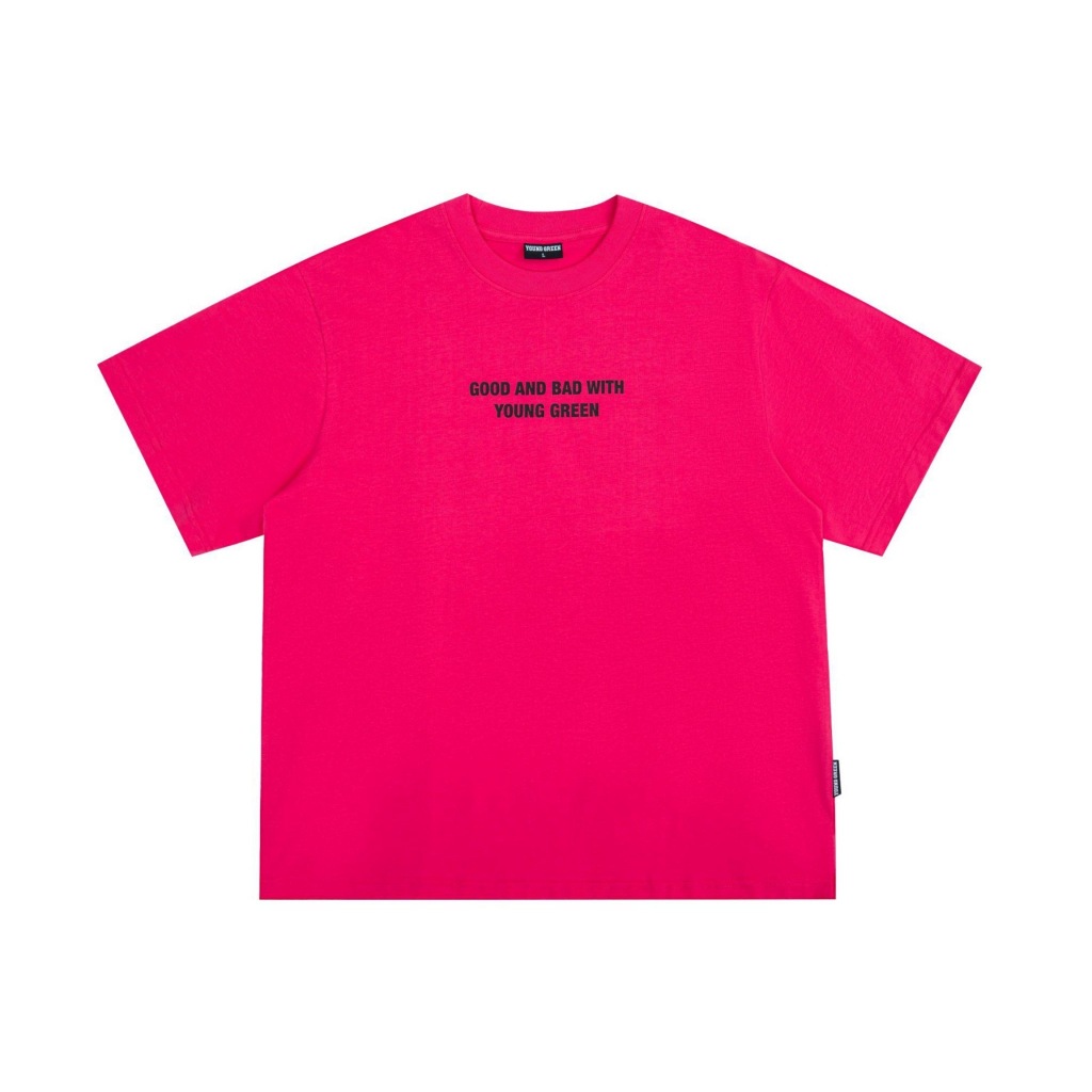 GOOD AND BAD WITH YOUNG GREEN T-SHIRT