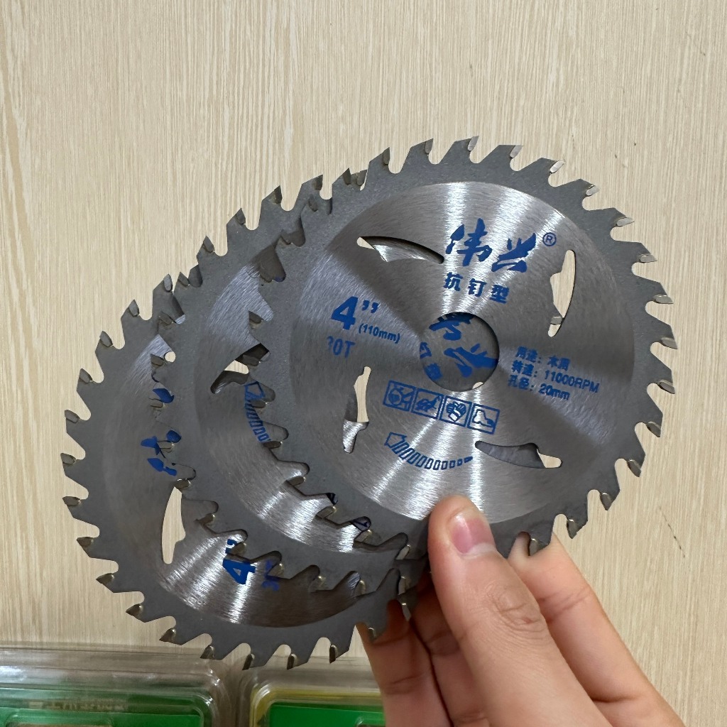 Combo 10 Lưỡi Cắt Gỗ Nội Địa Trung 110mm