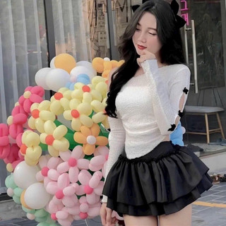 [N.T BIGSIZE] SET ÁO LƯỚI 3 MÓN LỆCH VAI