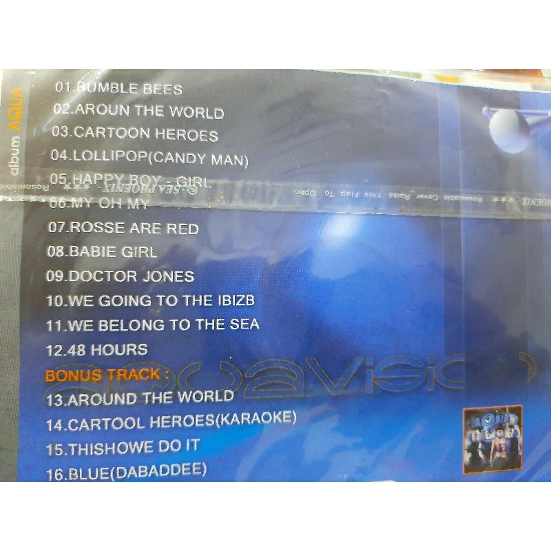 VCD ca nhạc Aqua