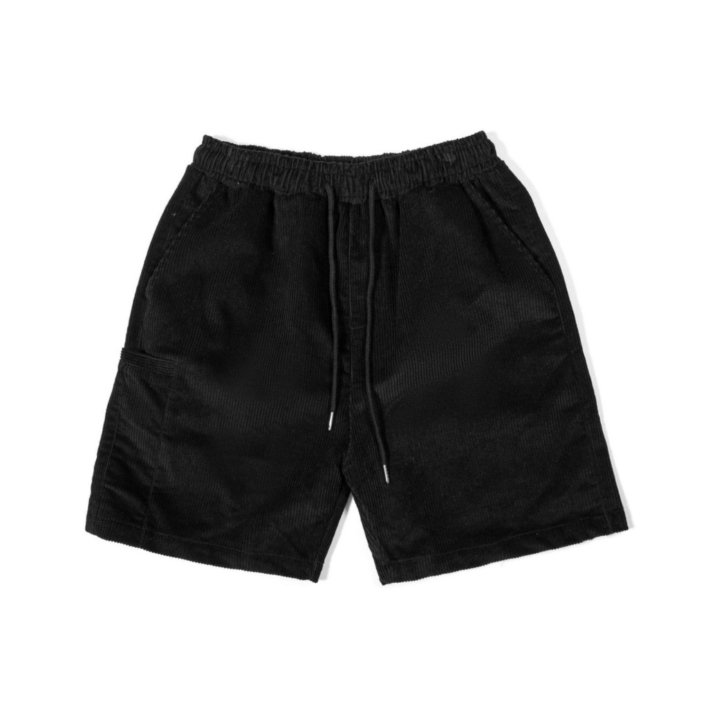 Quần Short Trơn Young Green chất liệu Kaki Nhung dày