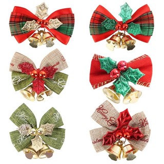 Nơ treo cây thông Noel nơ mini trang trí cây thông Noel