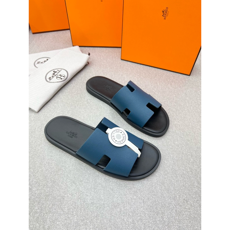 ✅New✅Dép H.M Quai Xanh Lót Đen Cao Cấp