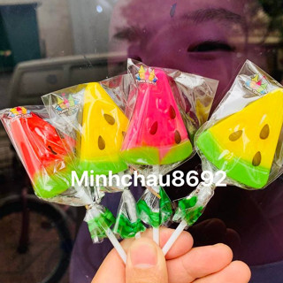  Kẹo mút dưa hấu - hộp 30 cây 