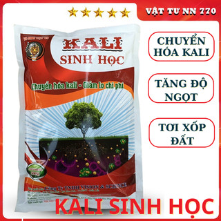 KALI SINH HỌC Chuyển Hóa Kali Khó Tan, Tăng Cường Hấp Thu, Tăng Độ Ngọt Rau Củ Quả- Gói 500gr