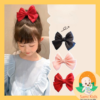Kẹp tóc nơ tiểu thư, kẹp tóc nơ phong cách hàn quốc xinh xăn cho bé gái SAMIKIDS
