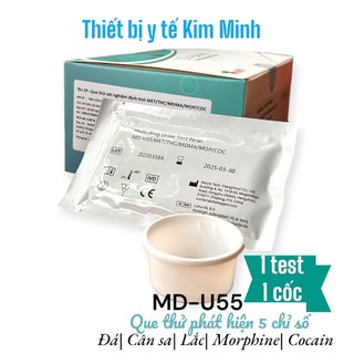 Que thử ma túy 5 chân Fastep USA (MET|THC|MDMA|MOP|COC)