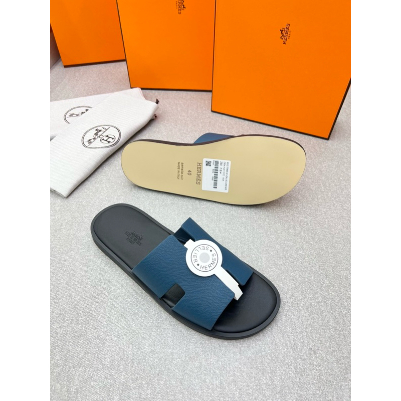 ✅New✅Dép H.M Quai Xanh Lót Đen Cao Cấp