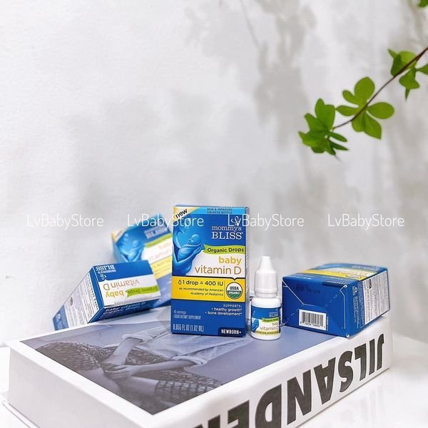 VITAMIN D3 MOMMY’S BLISS hàng mỹ đủ bill