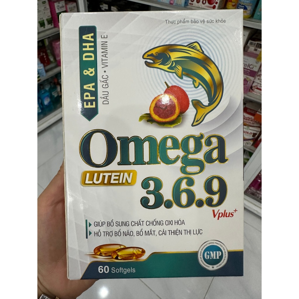 Bổ mắt Omega 369 Lutein