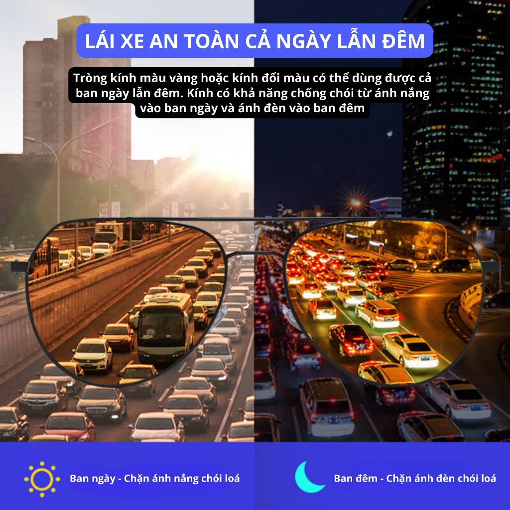 Kính mát nam nữ thời trang Zecko SGP17 tròng kính râm phân cực chống tia UV chống chói loá