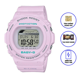 Đồng hồ nữ dây nhựa BABYG chính hãng Casio BLX-570-6DR