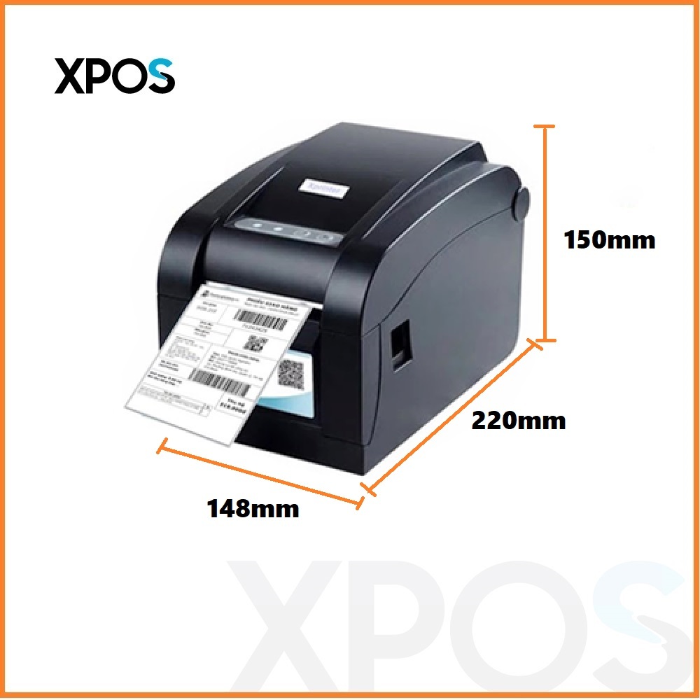 Máy in mã vạch Xprinter XP-350B / XP-350BM chính hãng in tem nhãn in vận đơn TMĐT BH 12 tháng