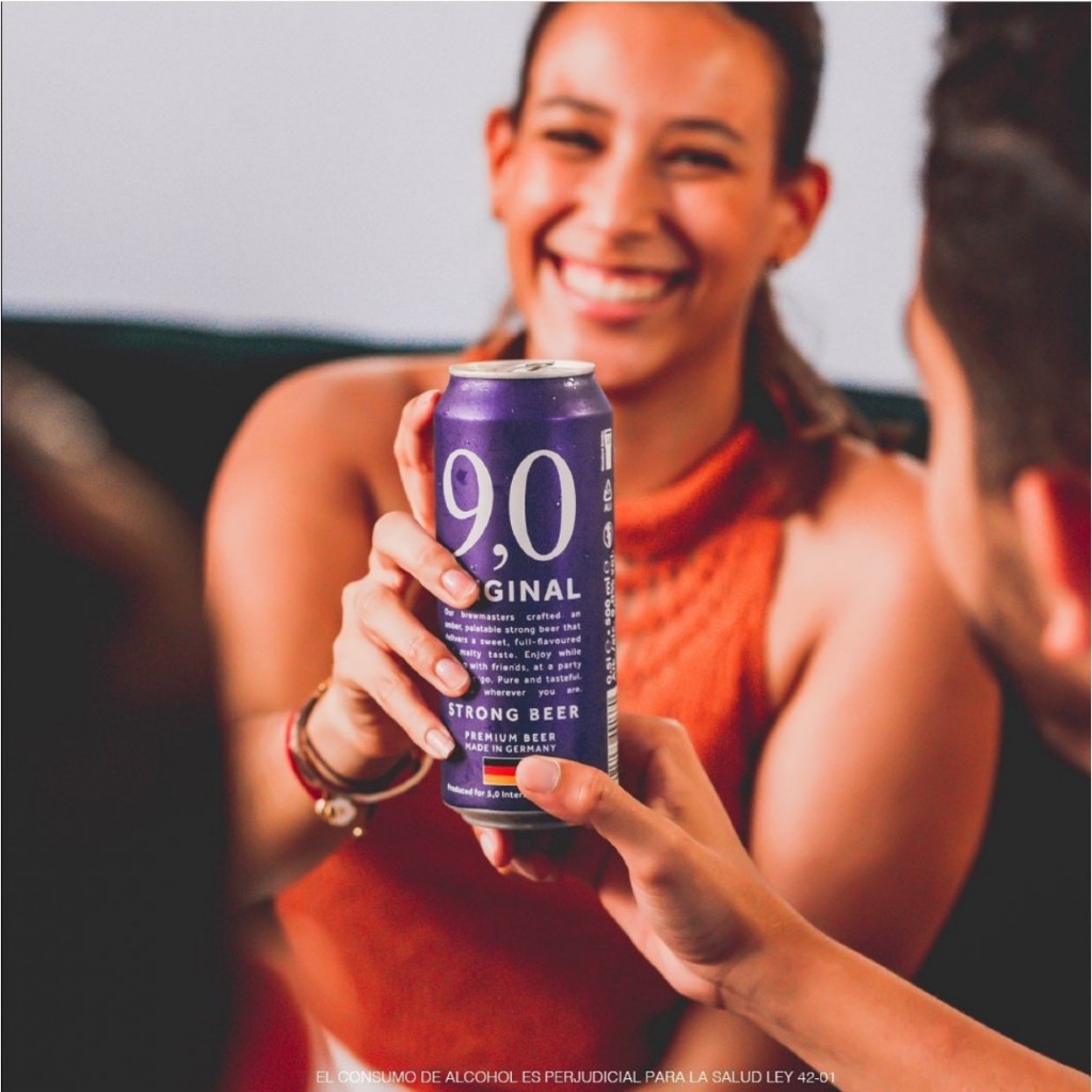 Bia 9,0 Original - nhập khẩu Đức - 1 lon 500ml