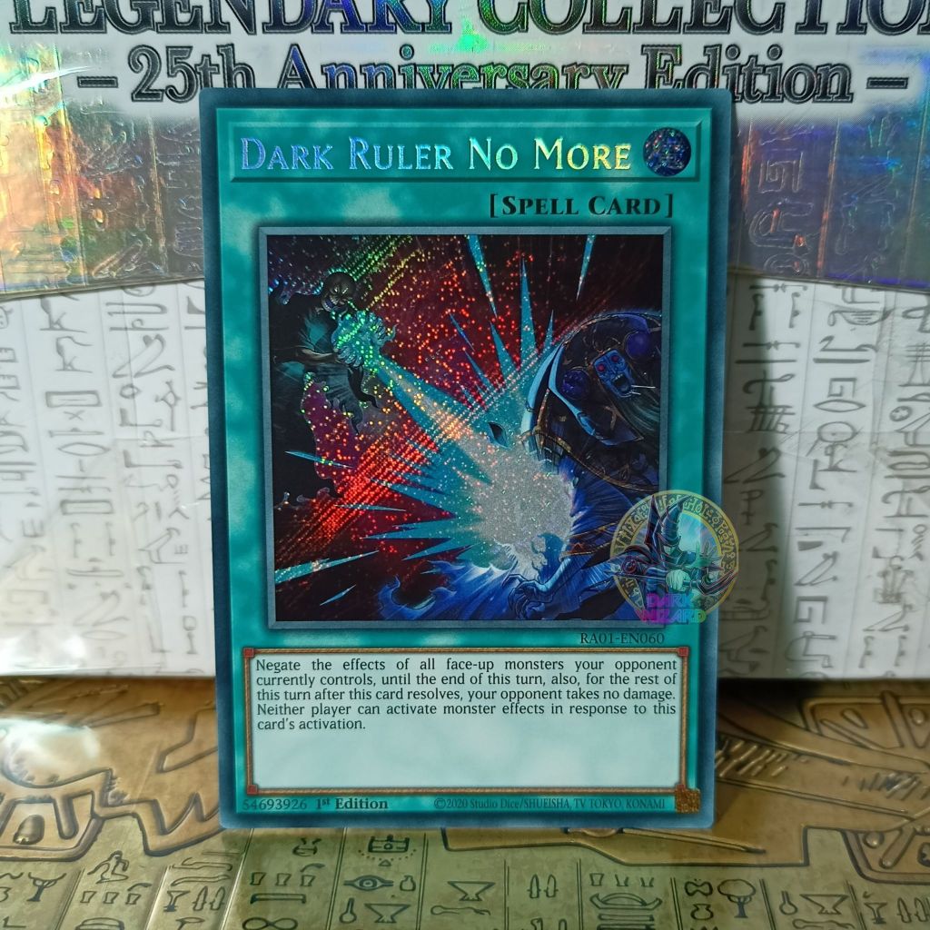Dark Ruler No More - RA01-EN060 - Secret Rare