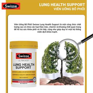 Viên uống hỗ trợ thải độc phổi Swisse Ultiboost Lung Health Support của Úc