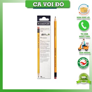 1 cây bút chì gỗ có tẩy staedtler 134