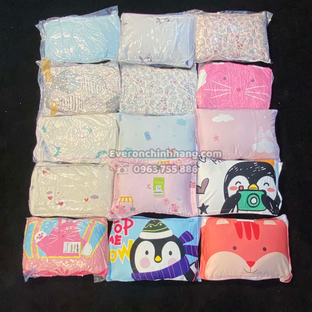 50 Mẫu Gối trẻ em Everon (ruột + vỏ) 35*50cm