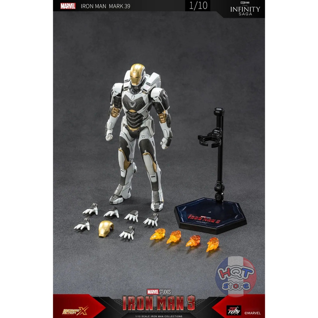 Mô hình iRon Man Mark 39 ZD Toys Starboost chính hãng tỉ lệ 1/10