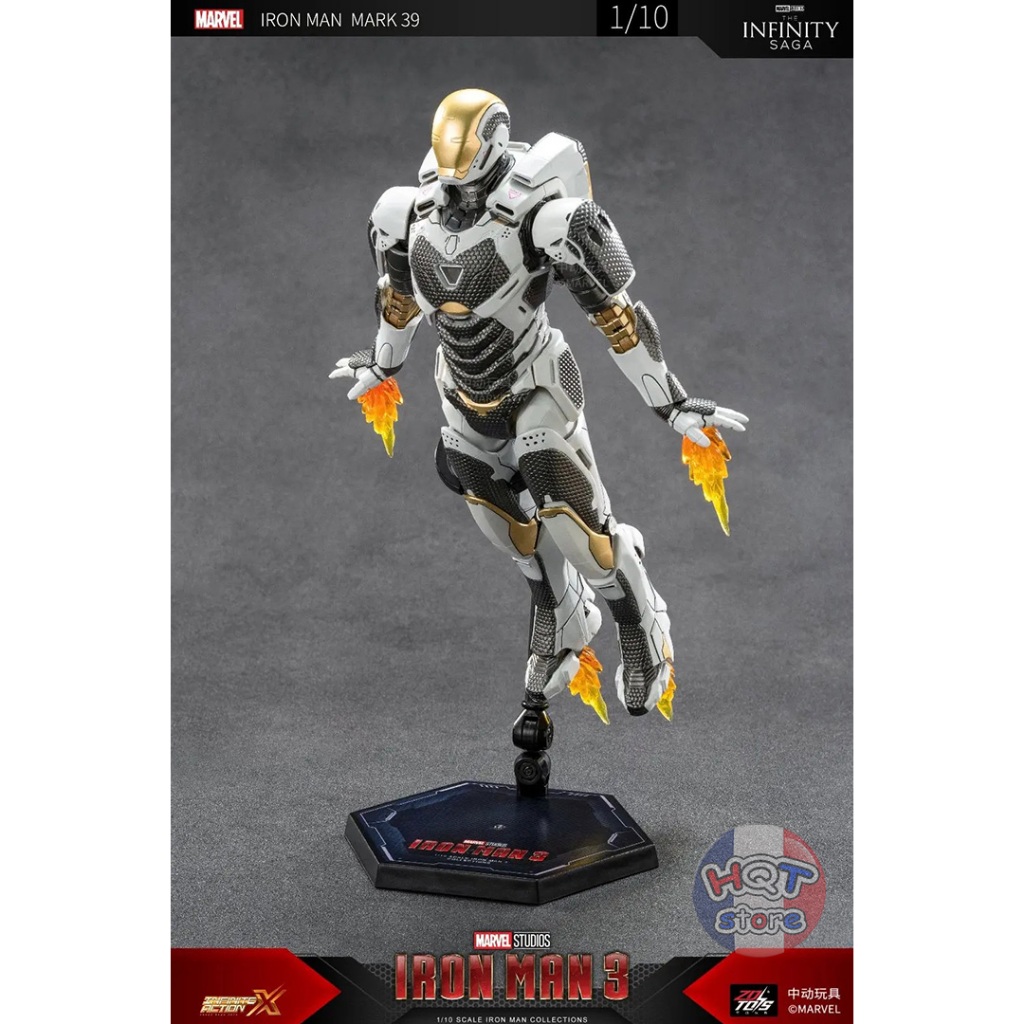Mô hình iRon Man Mark 39 ZD Toys Starboost chính hãng tỉ lệ 1/10