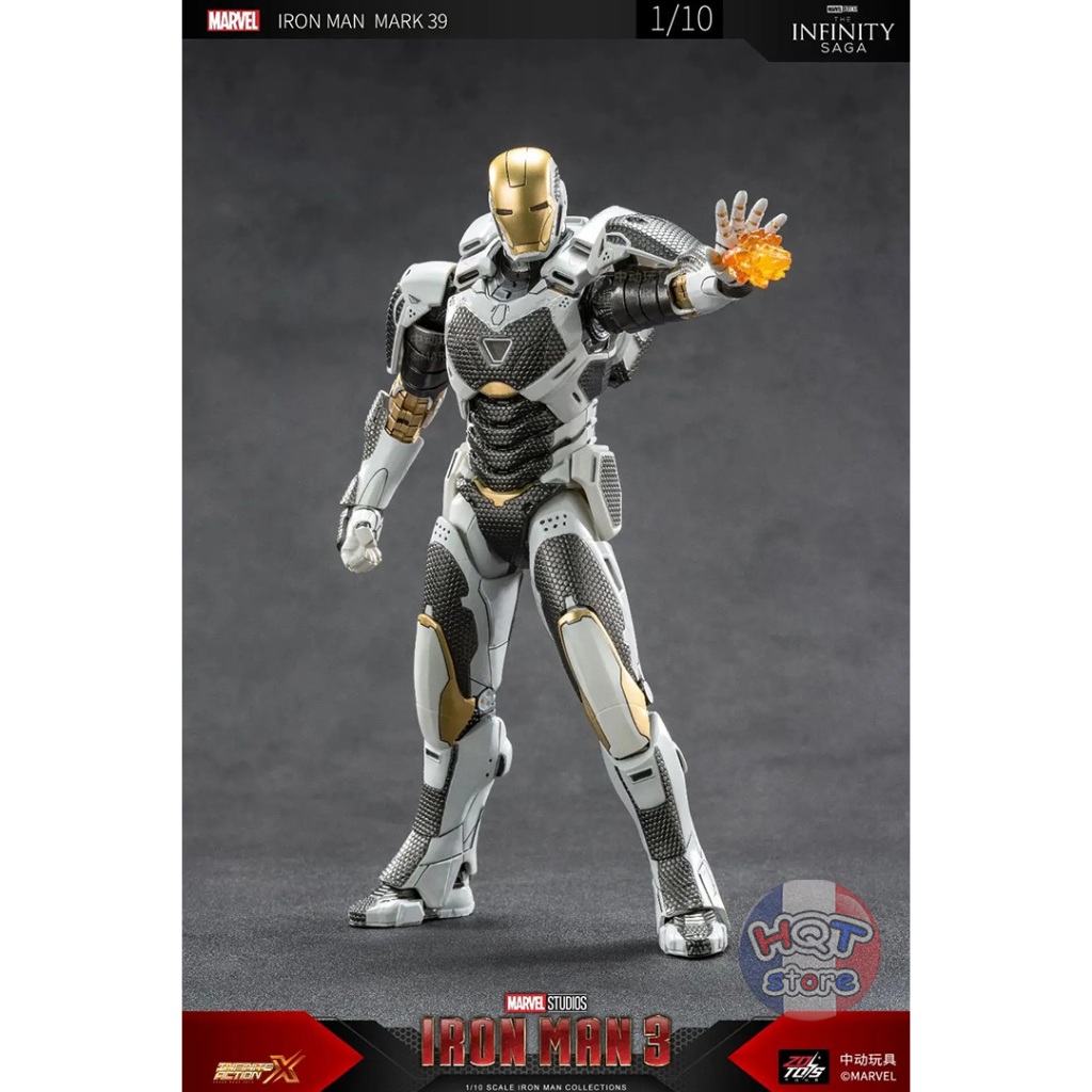 Mô hình iRon Man Mark 39 ZD Toys Starboost chính hãng tỉ lệ 1/10