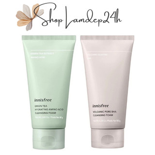 (Mẫu mới) Sữa rửa mặt Innisfree Cleansing Foam 150ml Hàn Quốc