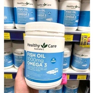 DẦU CÁ KHÔNG MÙI 2000mg Healthy Care