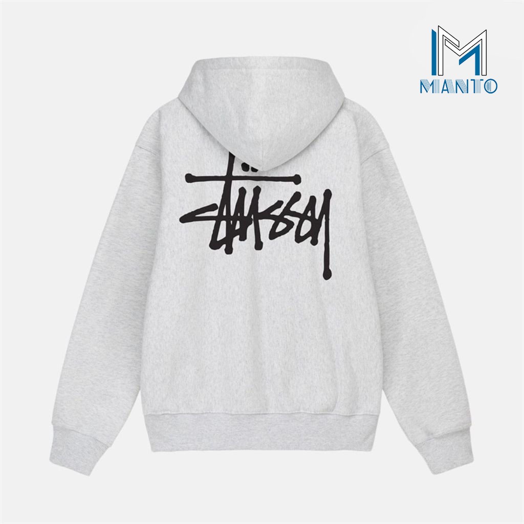 Áo Hoodie STUSSY MANTO Áo Nỉ Bông Form Rộng Dài Tay Unisex Nam Nữ Cao Cấp Hàn Quốc Nhiều Màu AN616