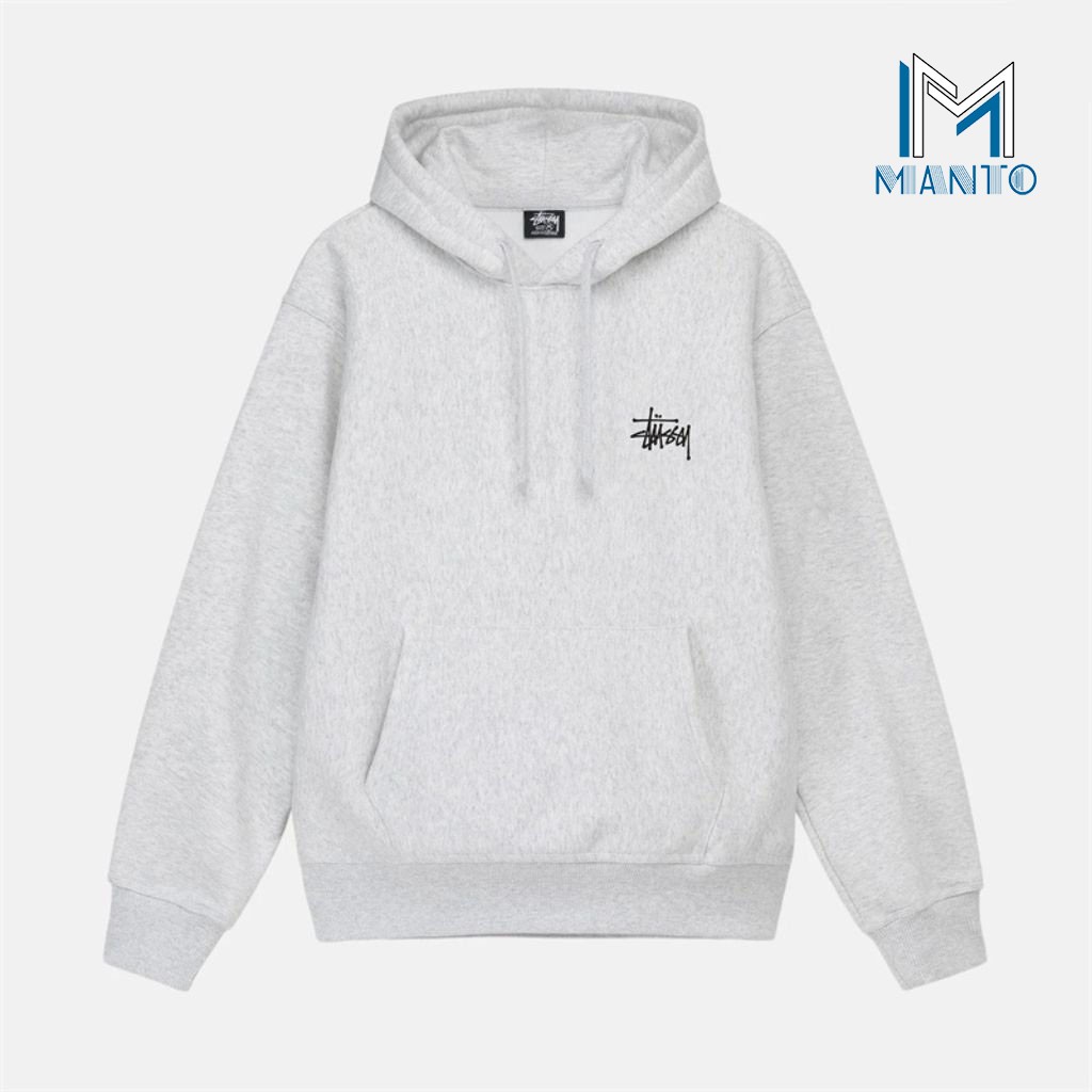 Áo Hoodie STUSSY MANTO Áo Nỉ Bông Form Rộng Dài Tay Unisex Nam Nữ Cao Cấp Hàn Quốc Nhiều Màu AN616