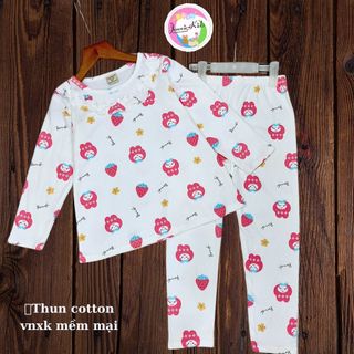 Đồ bộ dài tay bé gái ❤bộ bé gái tay dài size đại cotton borrip Jennie kids J344