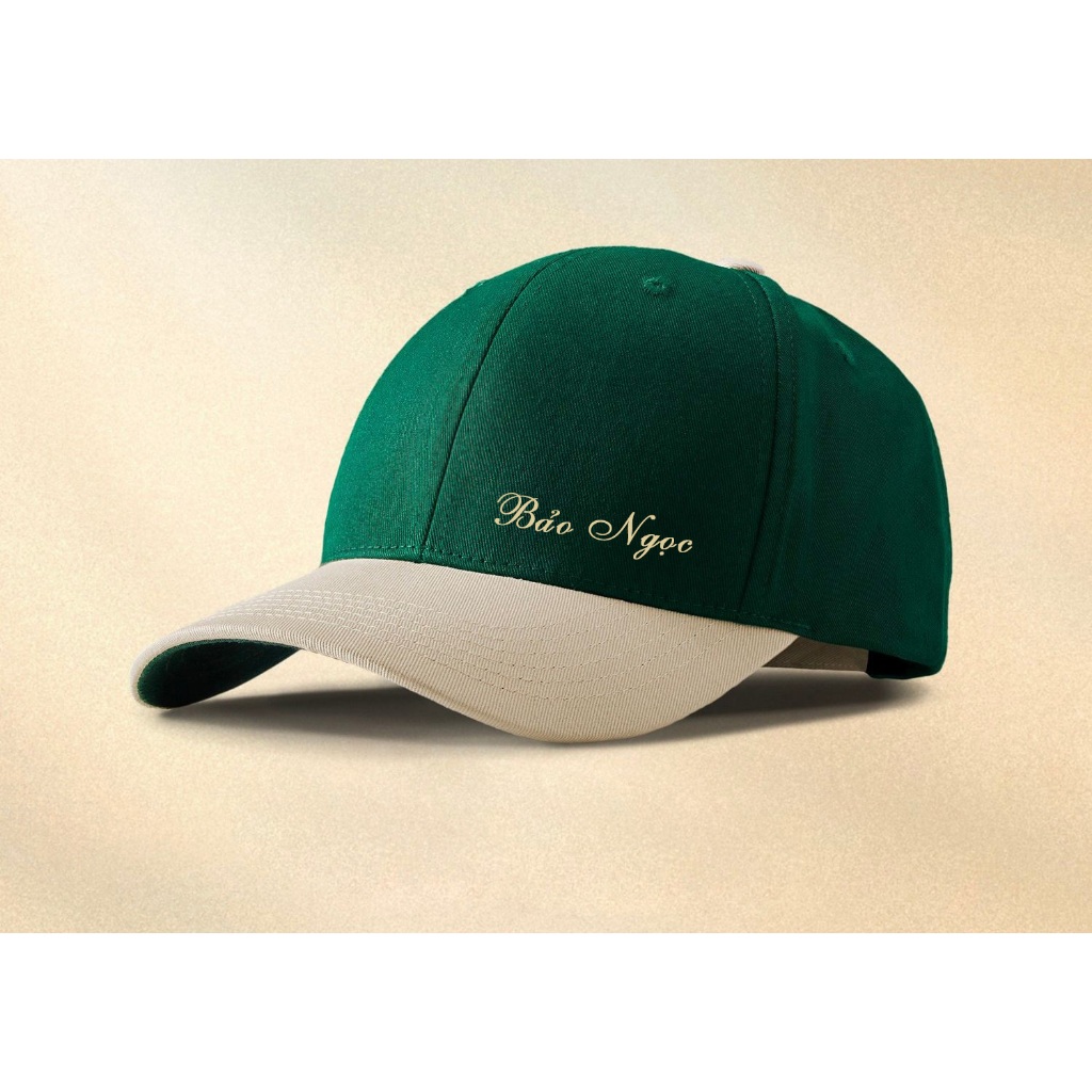 Mũ Thêu Tên Theo Yêu Cầu VUCAP - VẢI Kaki Cao Cấp HÀN QUỐC