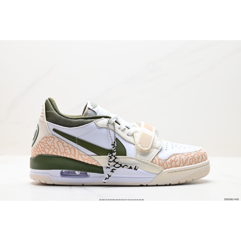 GIÀY SNEAKER MÃ SẢN PHẨM: CD7069-135_Nike Air Jordan Legacy 312 Low”White/Pine Green_FULL BOX_FREE SHIP TOÀN QUỐC