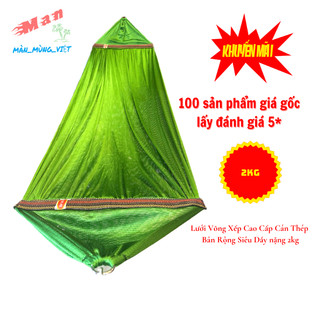 Lưới võng cán thép dj lợi cỡ đại loại siêu dày 2kg 2 lớp cao cấp