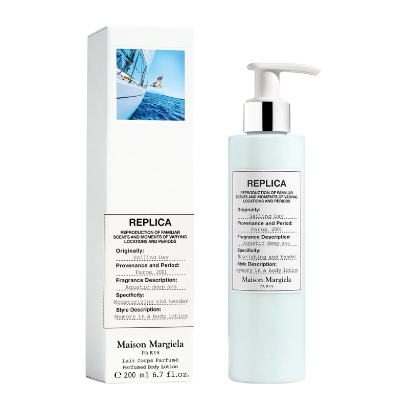 LOTION DƯỠNG THỂ THƠM NƯỚC HOA MAISON MARGIELA REPLICA SAILING DAY PERFUM 200ML