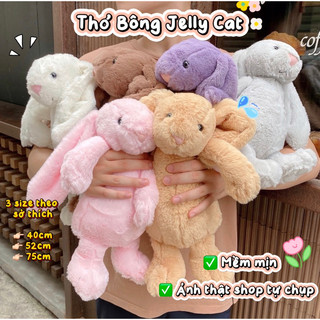 [Sẵn] Thỏ Bông Jellycat Bunny Lông Mềm Mịn Quà Tặng