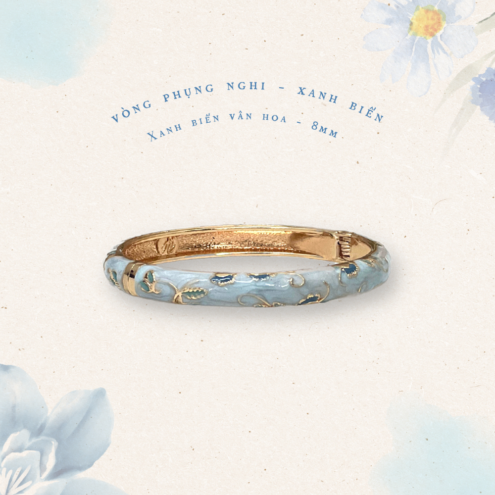 Sumire Store Vòng tay Phụng Nghi Xanh biển