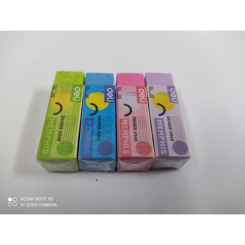 Sét 1 viên tẩy màu deli h349