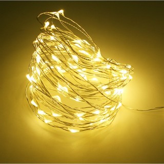 Dây đèn led đom đóm dùng pin - 2 mét