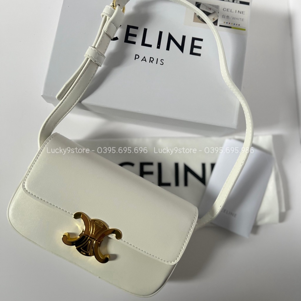 Túi kẹp nách túi ce  line size 20 full box chất da sần chuẩn đẹp - Lucky9store