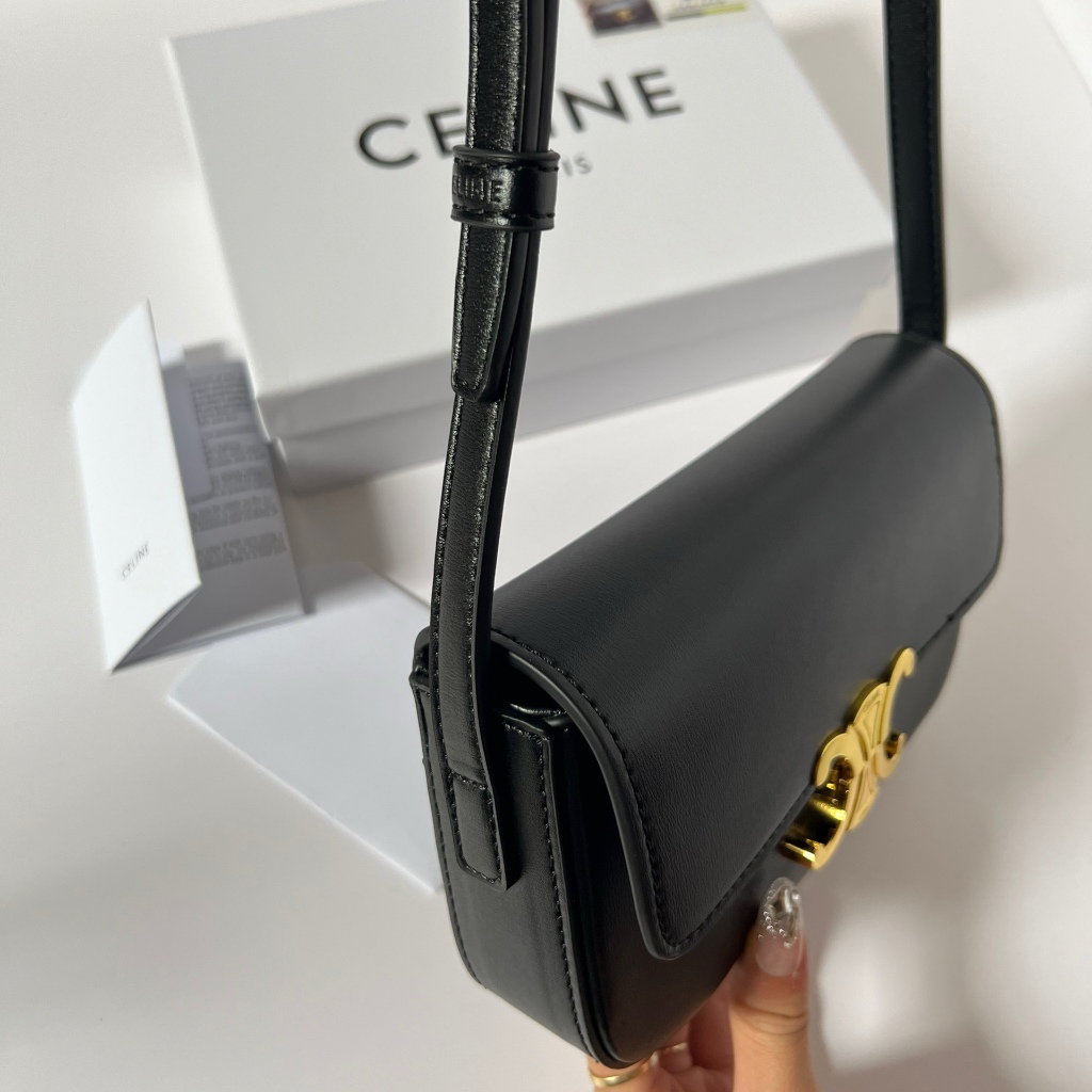 Túi kẹp nách túi ce  line size 20 full box chất da sần chuẩn đẹp - Lucky9store