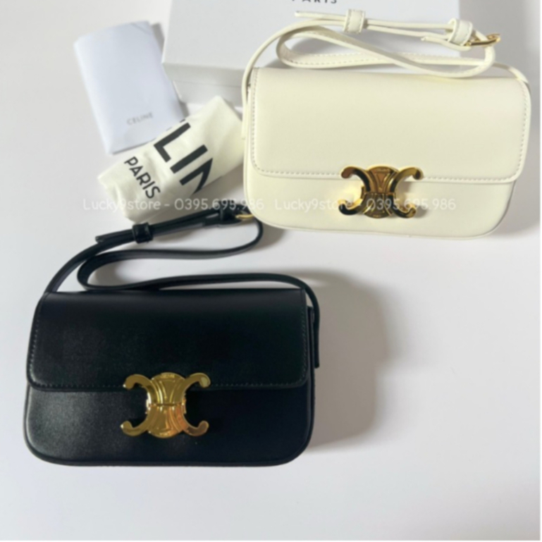 Túi kẹp nách túi ce  line size 20 full box chất da sần chuẩn đẹp - Lucky9store