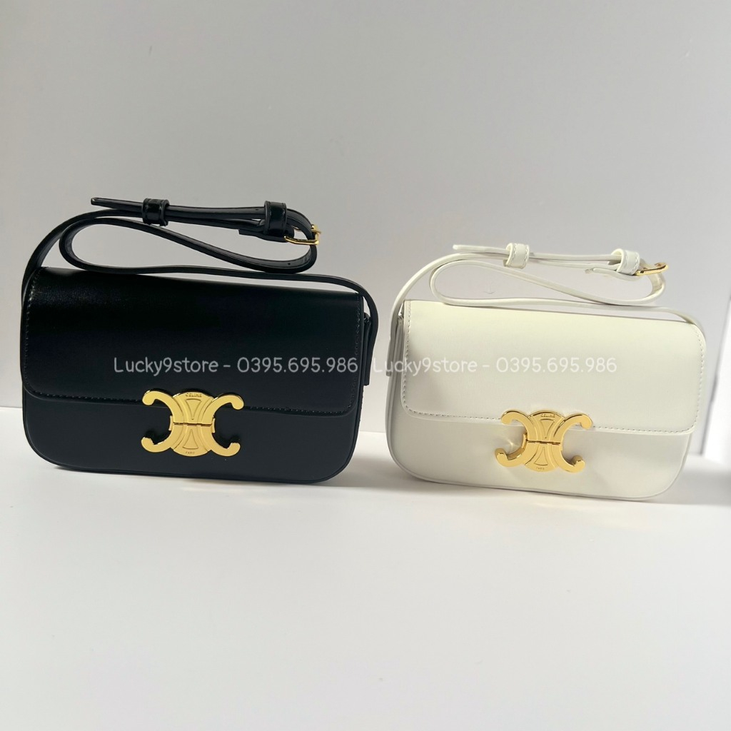 Túi kẹp nách túi ce  line size 20 full box chất da sần chuẩn đẹp - Lucky9store